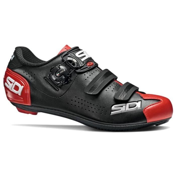 Chaussures de vélo sur route SIDI ALBA 2 - Noir/Rouge - Taille