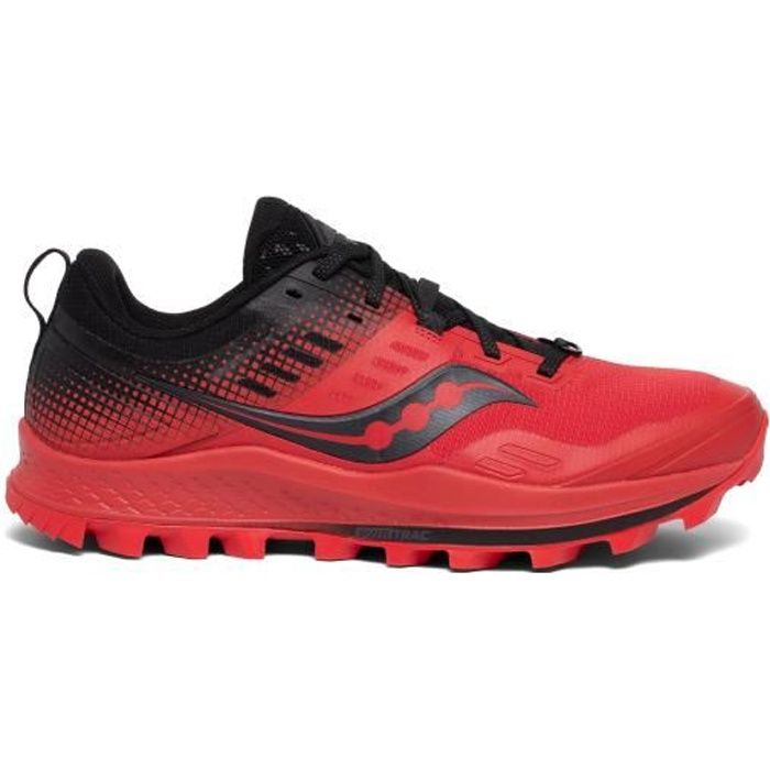 saucony chaussures homme rouge