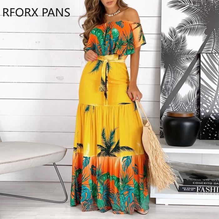 Robe En Velours Gris à Volants - Taille L, 100% Coton, Sans Manches, Occasion Très Bon état