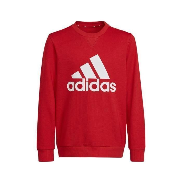 Sweat a capuche ADIDAS Big Logo Rouge Enfant Mixte Manches longues Rouge Cdiscount Pret a Porter