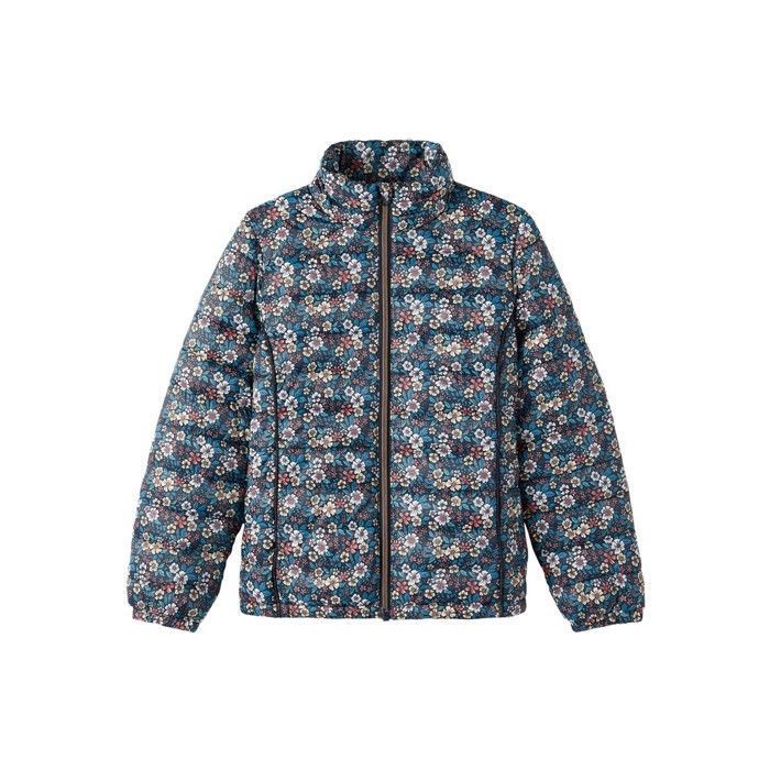 Blouson fille Name it Nkfmem Flower - dark sapphire