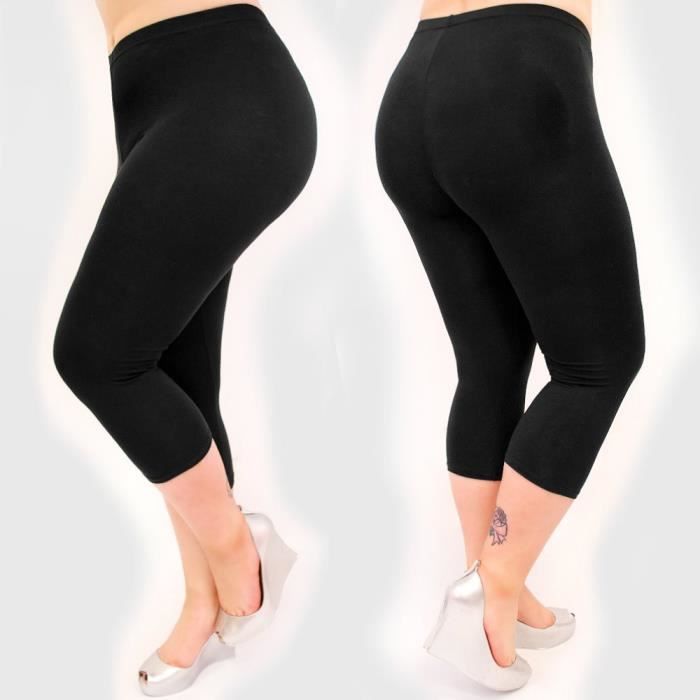 Legging noir coton online