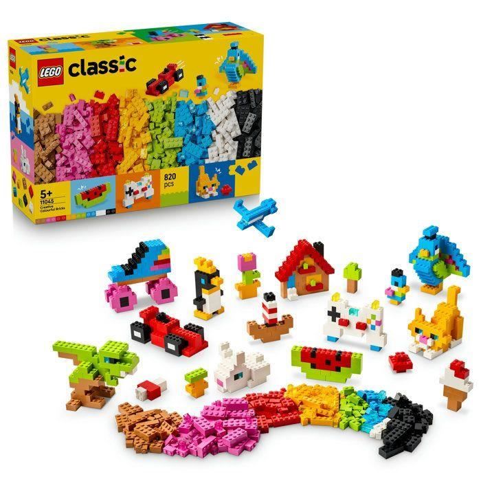 LEGO Classic 11045 Briques Créatives Colorées - Jouet Motricité Garçon ou Fille dès 5 ans