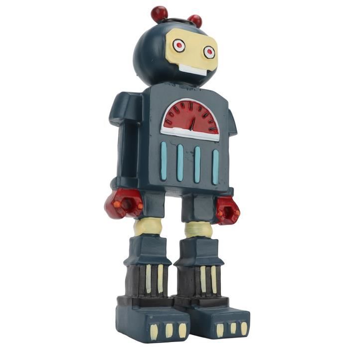 Jouet Robot à Remonter Vintage - En Fer, Mécanique, Décoratif - Se Balance En Marchant, Idéal Collection Ou Décoration - 8