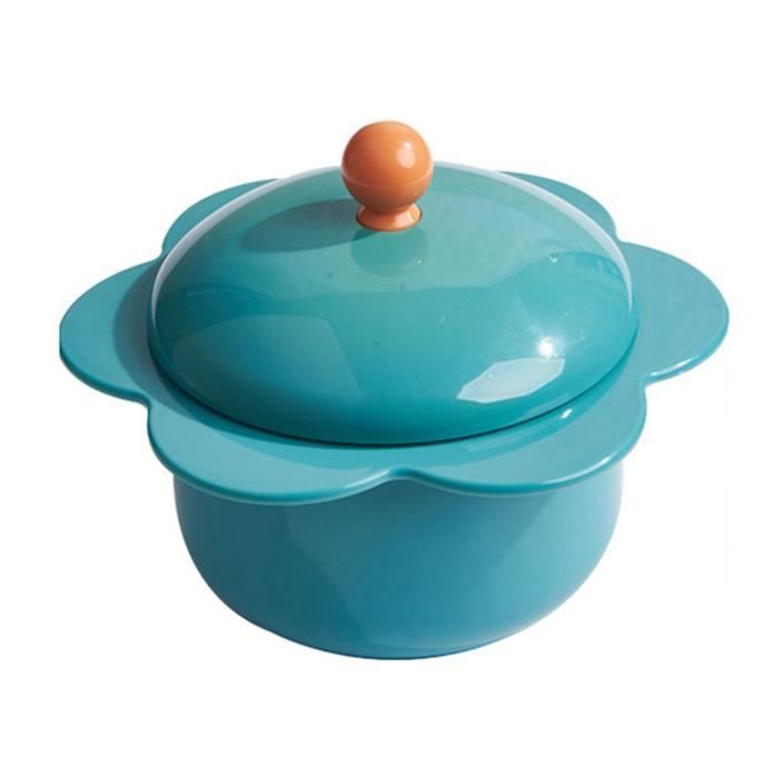 Bol Instant Ramen Mignon Avec Couvercle, Cuillère Et Poignées – 1200 Ml En Inox 304 – Design Husky