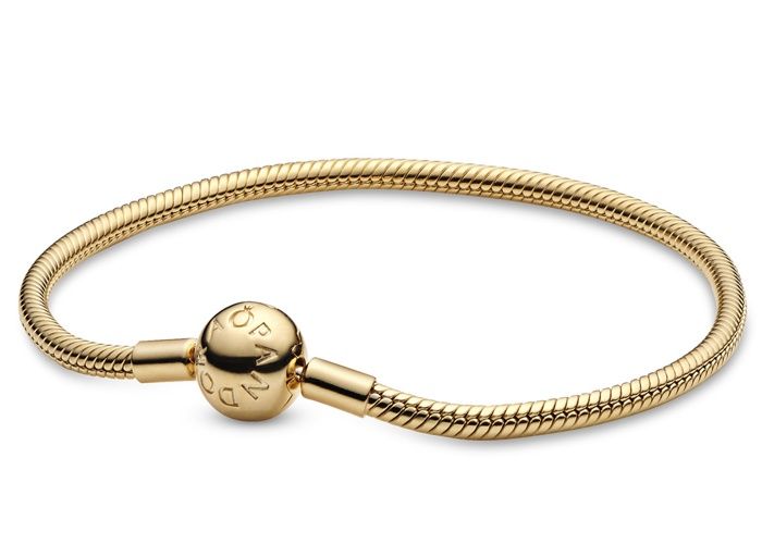 Bracelet - PANDORA - 568748C00-19 - Doré - Argent - Brillant