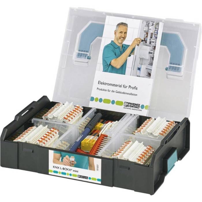 Bloc de jonction à 2 étages Phoenix Contact KNX Sortimo® L-BOXX MINI ...