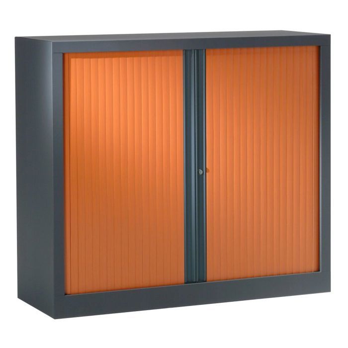 Armoire à rideaux monobloc - Achat armoire bureau métallique - 249,00€