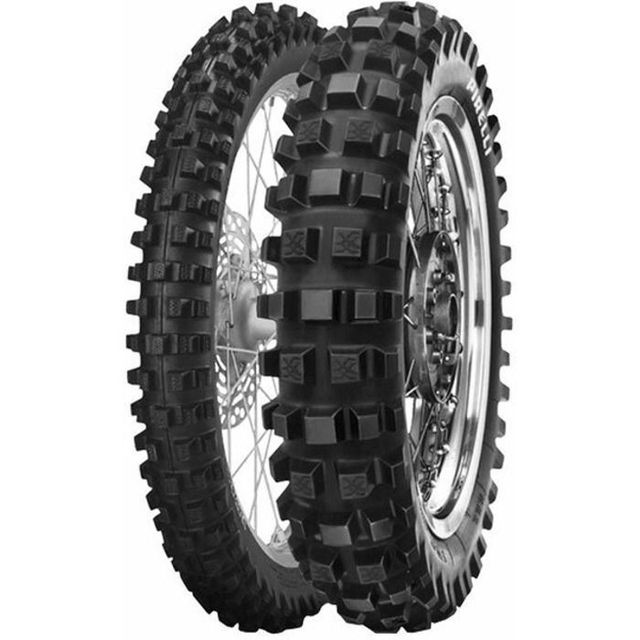 Pneu moto cross PIRELLI MT16 CARACROSS TT - 80/100-21 - Charge 51 - Vitesse R