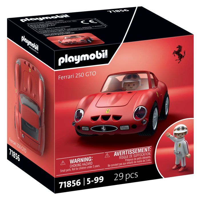 Playmobil | Collector Cars | Ferrari 250 GTO | Modèle réduit de Voiture pour Adultes et Enfants | Cadeau pour Les Fans de Voitures et Les collectionneurs | 71856 - vue 9
