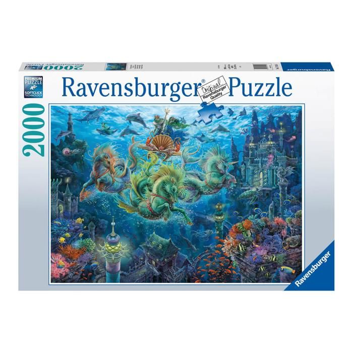 Ravensburger 13327 Puzzle Ariels Paradis sous-Marin 500 pièces Disn
