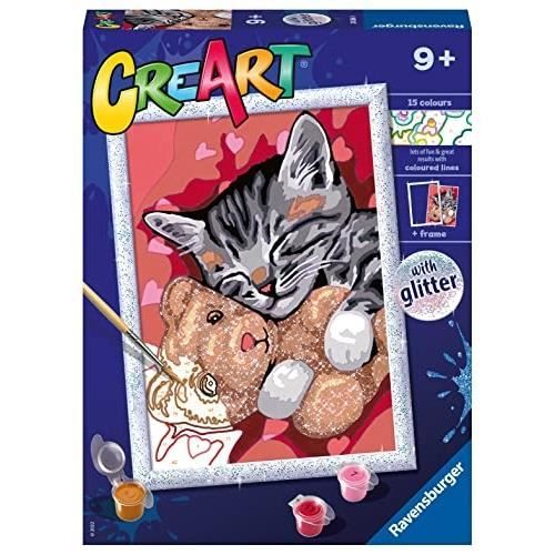 Kit de Moulage et Peinture Ravensburger 202669 – 15 Couleurs et Pinceau Inclus