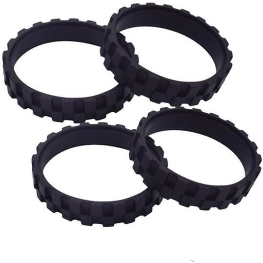 Bouge Lot de 2 pneus antidérapants pour roues IROBOT ROOMBA Series 500, 600, 700, 800 et 900, remplacement pour tous les modèles IROBOT Roomba Bouge Lot de 2 pneus antidérapants pour roues IROBOT ROOMBA Series 500, 600, 700, 800 et 900, remplacement pour tous les modèles IROBOT Roomba