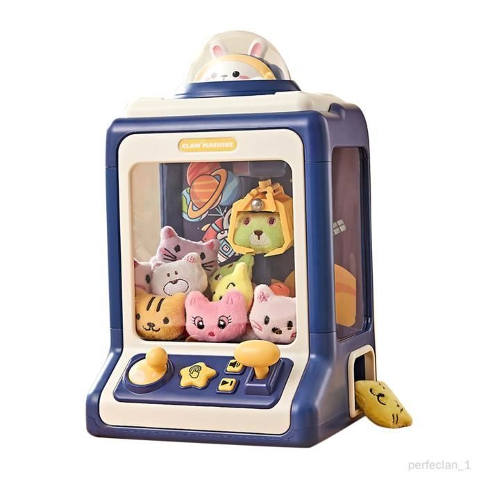 Machine à Attraper Les Poupées - Maycoly Avec 10 Peluches Lapin Et 10 Capsules, Musique Et Lumières, Dès 3 Ans