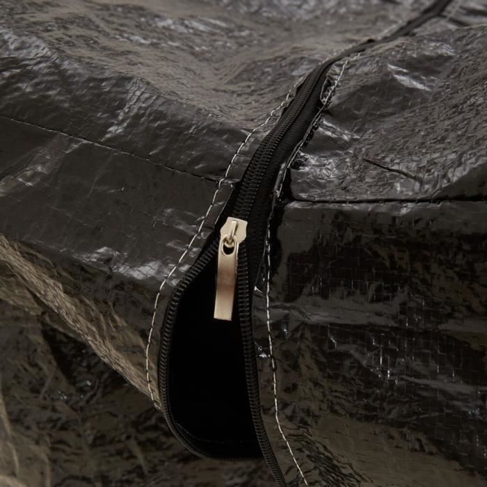 Sac Rangement Coussins Jardin 81x81x61cm - Housse Imperméable Oxford Pour Meubles Extérieur | Protection Contre Poussière
