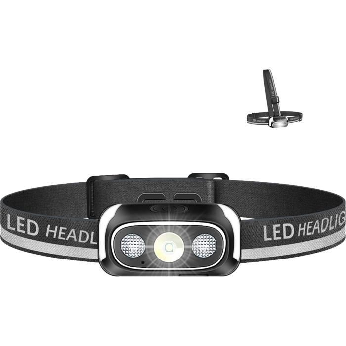 Lampes LED Clip Running Lampe LED Clip Running Nizirioo - Rechargeable USB - 2PCS - Idéale Course à Pied, Chien, Camping Lampe Gilet Tactique