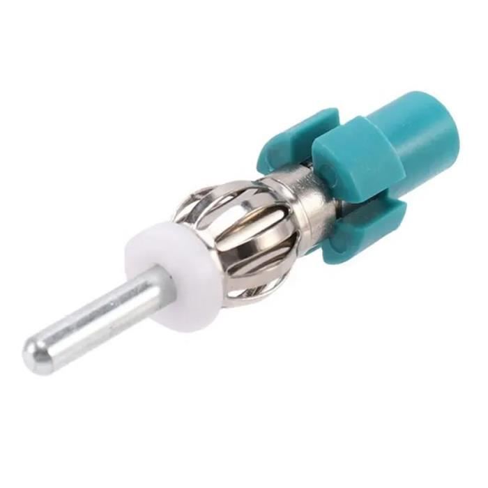 Adaptateur DIN Mâle Vers FAKRA Z Mâle TechExpert - Pour Antenne Voiture - Garantie 3 Ans - Neuf Sous Blister