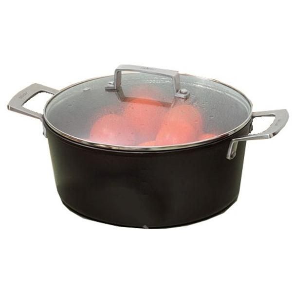 Cocotte Aire avec couvercle 24cm - Valira