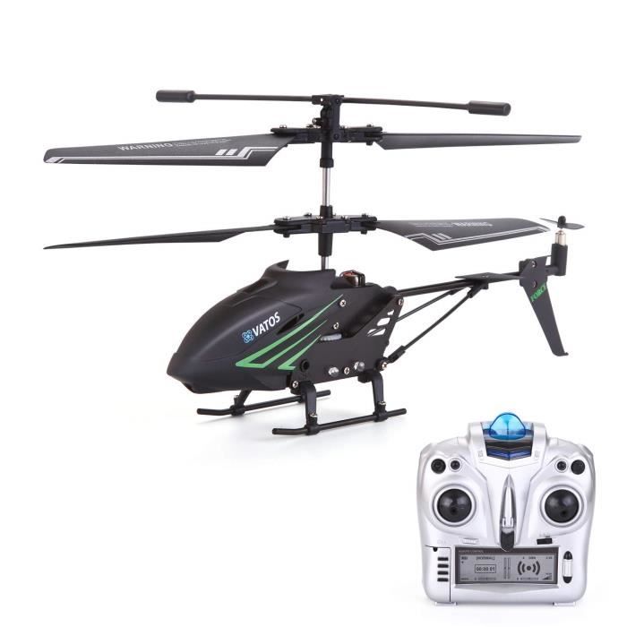 Hélicoptère Télécommandé Charmofun – 2,4 GHz 3,5 Canaux, 3 Batteries Pour 40 Min De Vol, Lumière LED, Gyroscope – Cadeau Enfant Dès 8 Ans (Bleu)