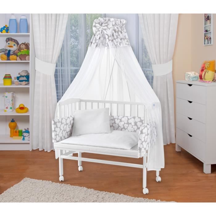 waldin baby bedside cot