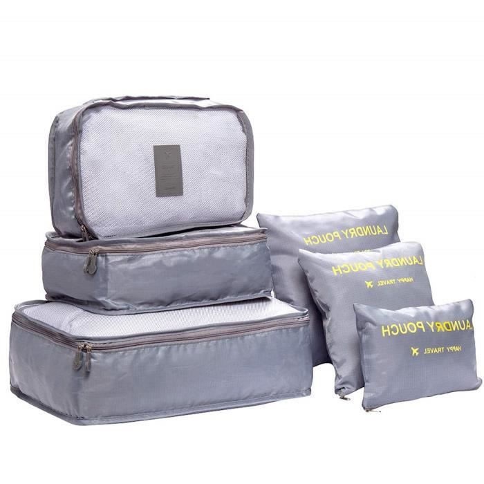 Yolistar Organisateur De Voyage Cube De Voyage Sacs De Rangement 6