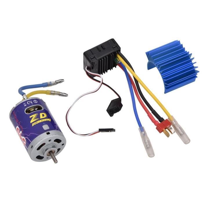 Moteur Brossé étanche F540 45T Avec ESC 60A Pour RC Crawler 1/10 - Combo Puissance