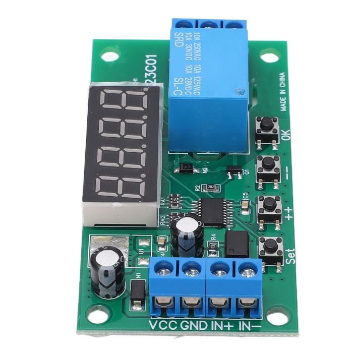 Module Relais 1 Canal 5V Opto-isolé - Contrôle 250V/10A AC Ou 30V/10A DC, Idéal Arduino, Maison Connectée, Automatisation