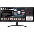 Ecran PC UltraWide - LG - 34WP500 - 34" UWFHD - Dalle IPS - 5 ms - 75 Hz - 2 x HDMI - AMD FreeSync-1