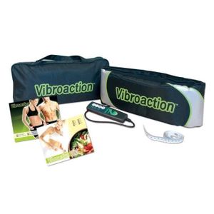 Ceinture Vibrante Amincissante WanZhuanK – 5 Moteurs, Chaleur, 20 Pierres De Massage – Ventre, Taille, Cuisses – Perte De Poids