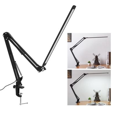 Lampe de bureau Led intégrée Bobby - Aluminor - 7 W - 4 Axes d'articulation sur