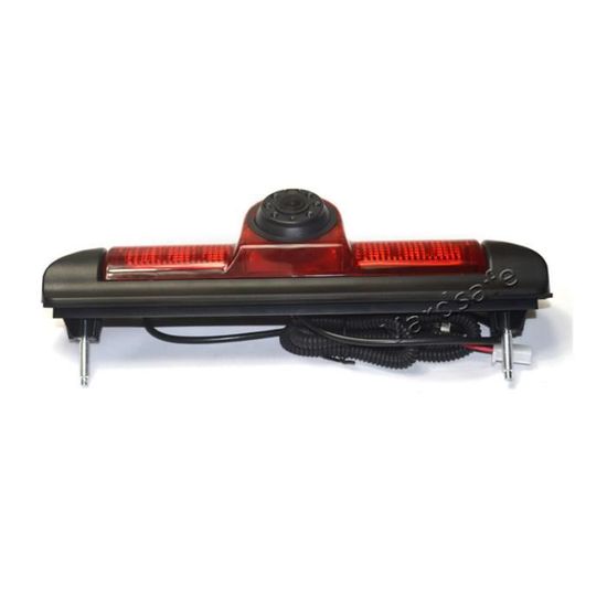 Caméra De Recul Toit Lampe De Frein 3eme Feu Stop HD Pour Fiat Ducato / Peugeot Boxer / Citroën Jumper (2006+) - Angle Réglable