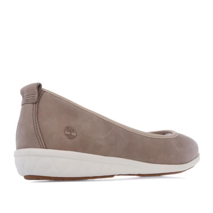 Ballerines Timberland Bradstreet Ultra Cuir Femme Taupe