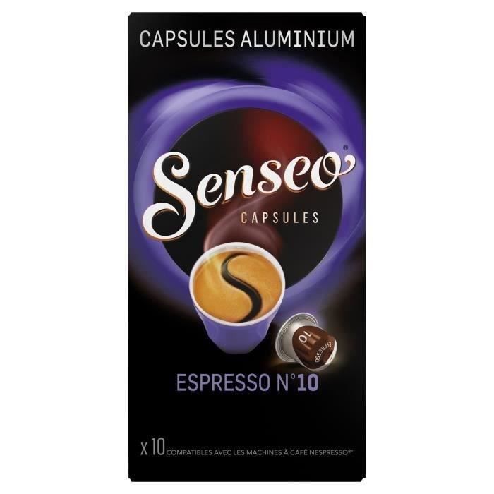 Nos cafés - Dosettes compatibles Senseo® - Espresso N°10 - Café