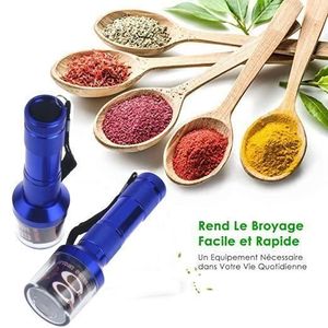 Grinder FORMIZON - Moulin à Épices 4 Parties Avec Tamis - Pour Herbes, Café, Épices Séchées (6 Cm)