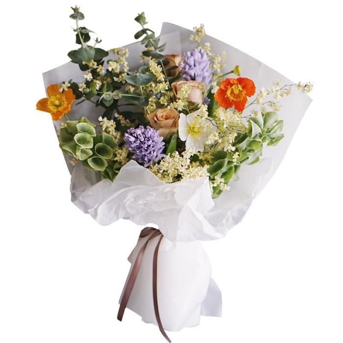 Papier De Soie 35x50 Cm - Lot De 100/120 Feuilles Pour Emballage Cadeau Et Déco