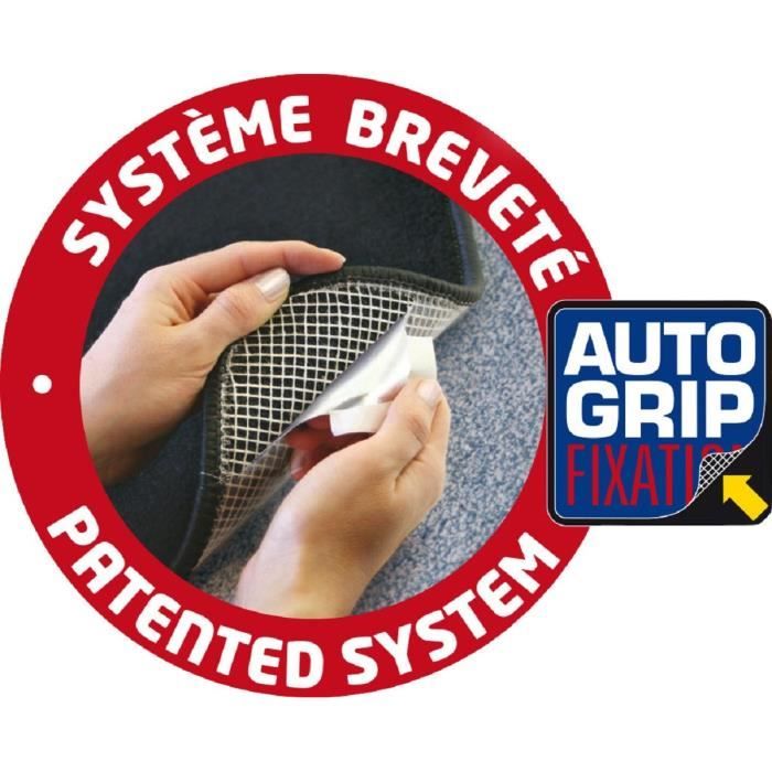 Tapis De Voiture Sur-mesure Pour Renault Twingo 2 (2007-2018) - 4 Pièces Antidérapantes Avec Clips