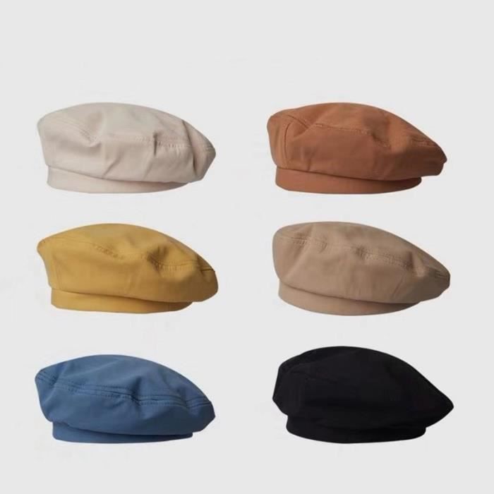 Béret Coton Homme Tcax - Style Gavroche/gatsby, Réglable 56-61cm - Pour Toutes Saisons