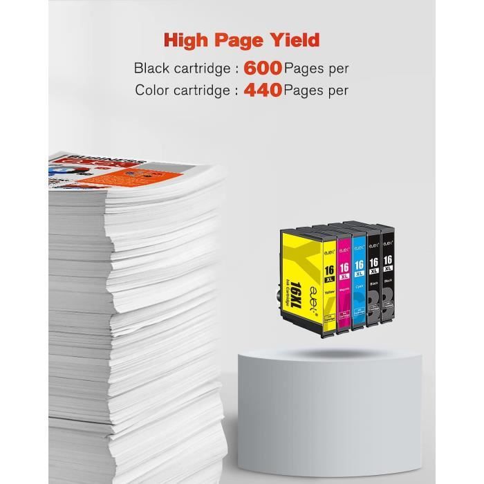 Lot De 20 Cartouches Encre Compatible Epson – Neuf, Pour Gamme WF