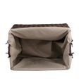 Panier Rectangulaire En Bois De Jonc Avec Poignées Cm 70 X 59 X H 27