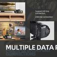 NBD Caméra vidéo caméra 4K, caméra d'enregistrement vidéo uhd 60fps / 48mp autofocus pour caméra numérique Youtube Caméscope-3