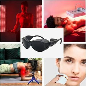 JAWUZ Lunettes De Protection IPL – Lunettes Anti Lumière Pulsée Intense UV Pour Épilation Laser, IPL, Tatouage Et Bronzage