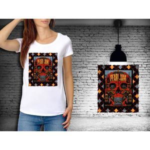 T-shirt écru motif tête de mort homme T-shirt écru motif tête de mort homme