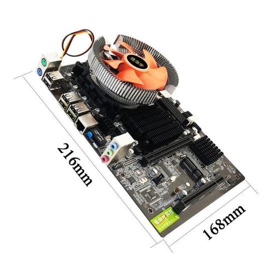 Kit de combinaison Ventilateur de châssis de carte mère d