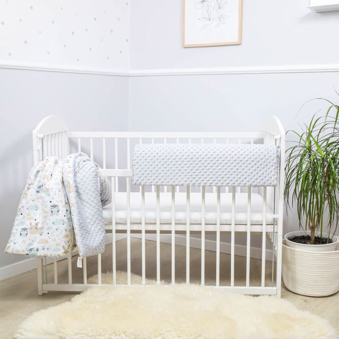Tour de lit bebe protection enfant 90 cm - contour de lit bébé