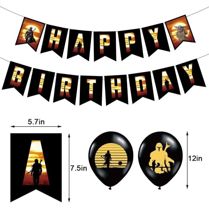 Dinosaure Décorations De Fête D'Anniversaire,81Pcs Jeu De Fournitures