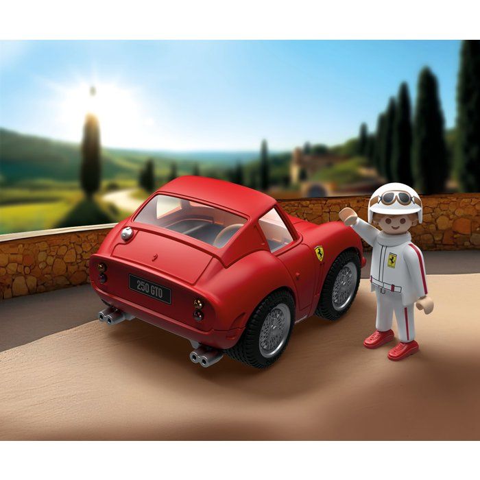 Miniature Ferrari 250 GTO 1:32 Moulée Sous Pression - Avec Lumière Et Son, Fonction Recul à Inertie