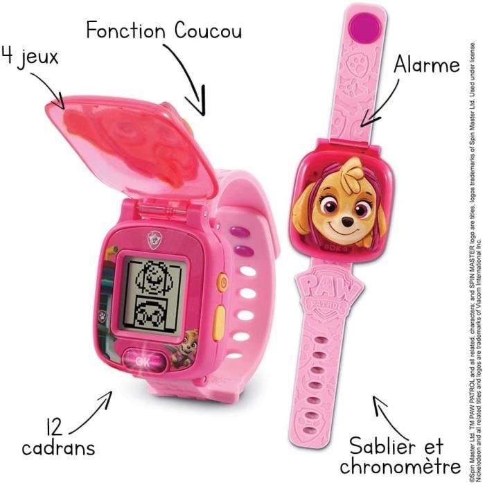Montre Jeu Interactive de Stella VTECH Pat Patrouille Ecran