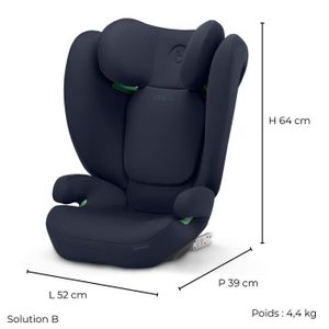 Siège auto pour poupées rose à pois