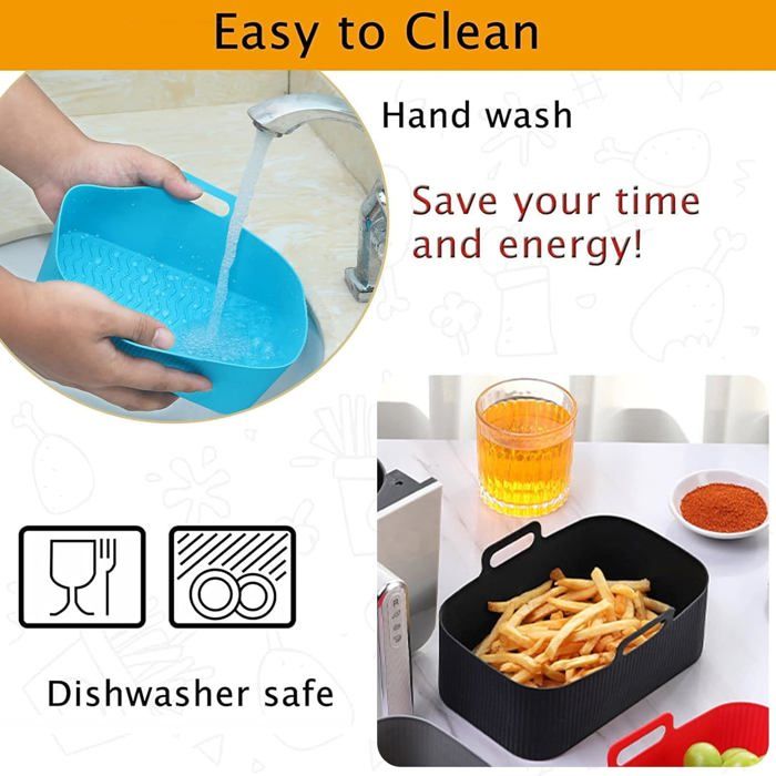 2PCS Moule Air Fryer Accessoire Air Fryer pour Ninja Double Stack