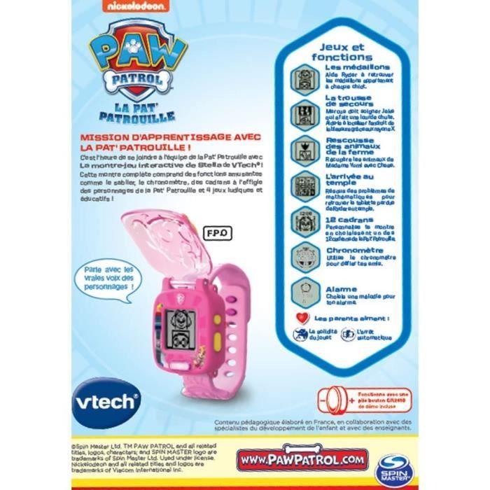Montre jouet online pat patrouille
